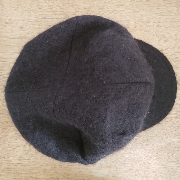 DeLux | Wool-blend Newsboy Cap - Picture 4 of 12